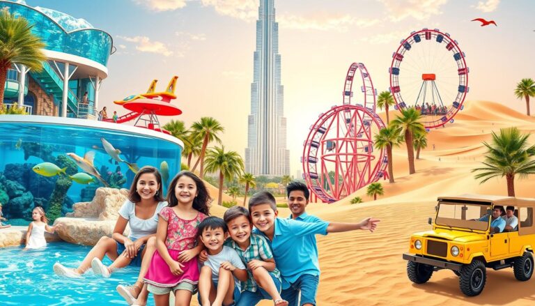 Family attractions in Dubai