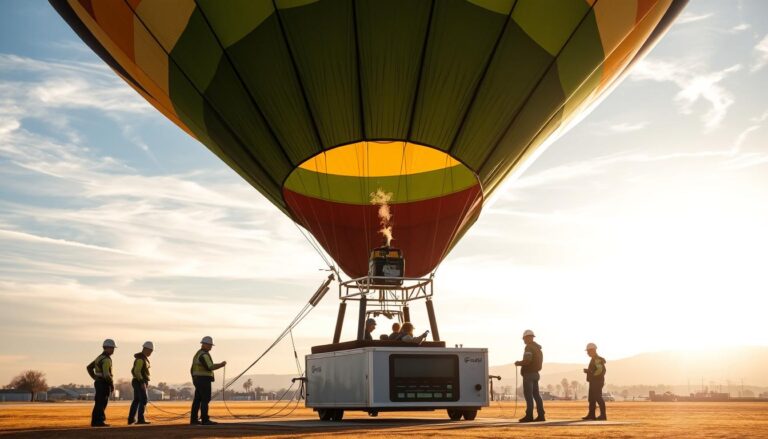 Do you get weighed for hot air balloon?