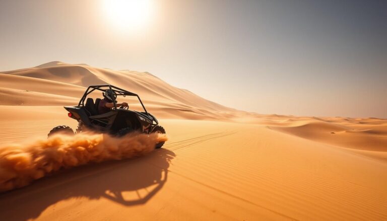 How old do you need to be to drive a dune buggy in Dubai?