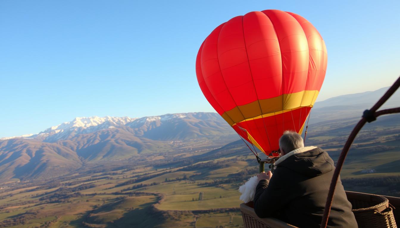 Is it cold when you go up in a hot air balloon?