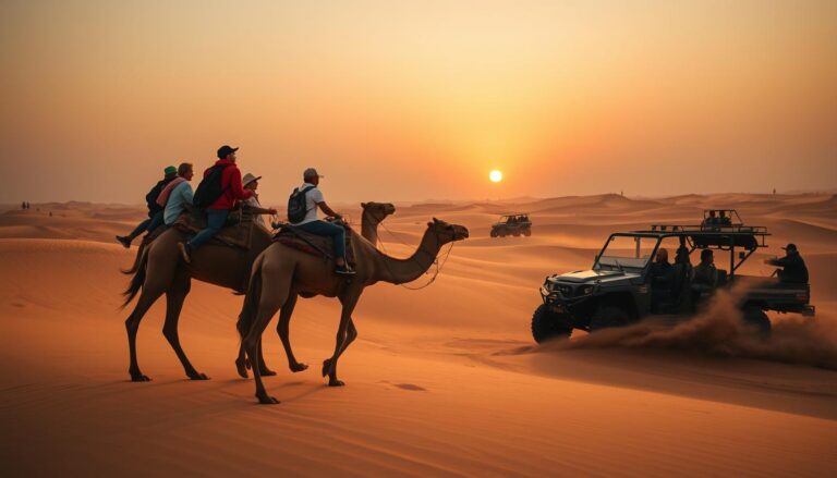 What does the Dubai desert safari include?
