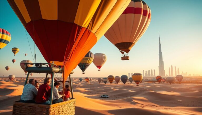 What is the best time for hot air balloon in Dubai?