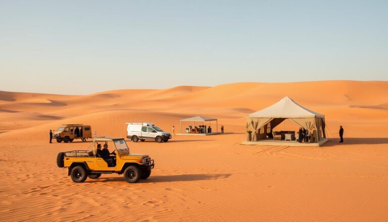 What is the difference between standard and deluxe desert safari Dubai?