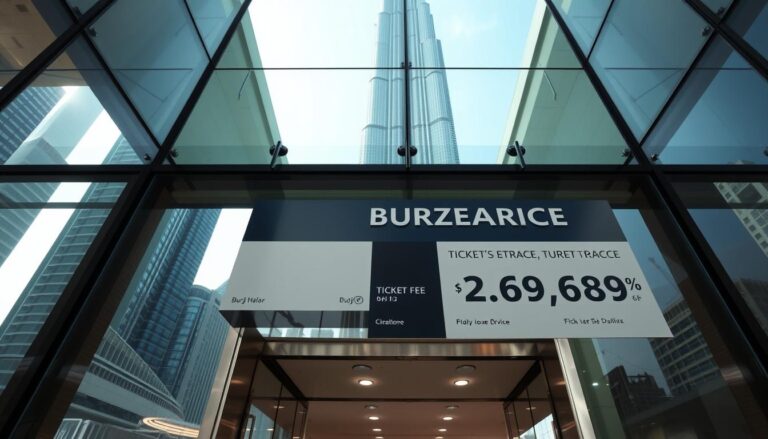 What is the entry fee for Burj Khalifa?