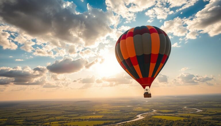 What weather is good for hot air balloon?