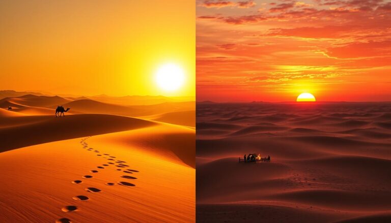 Which is better, morning or evening desert safari?
